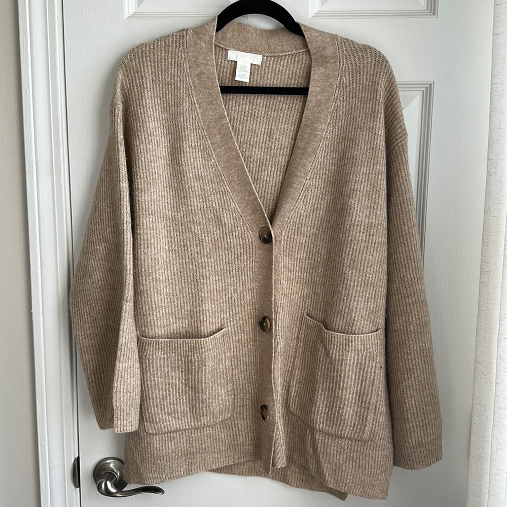 Oversized H&M cardigan